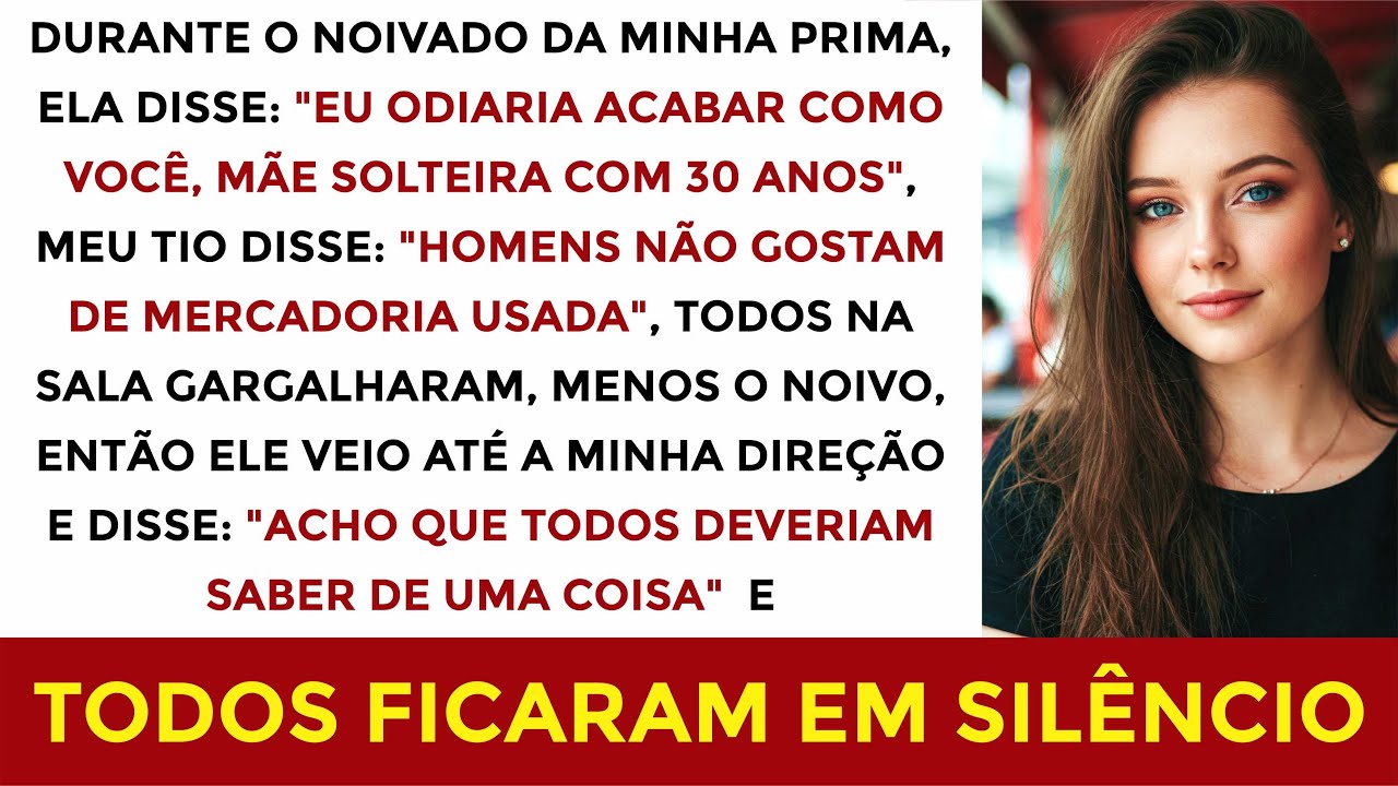 Fui a PIADA na festa de noivado da minha prima... e ELE me defendeu!