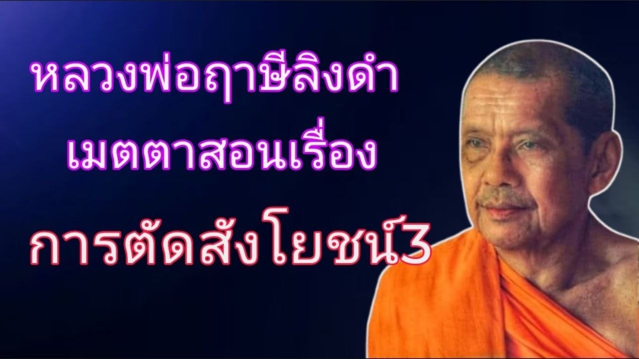 หลวงพ่อฤาษีลิงดำ เมตตาสอนเรื่อง การตัดสังโยชน์3 #ช่องเสียงธรรมะ #ช่องเสียงธรรมะ
