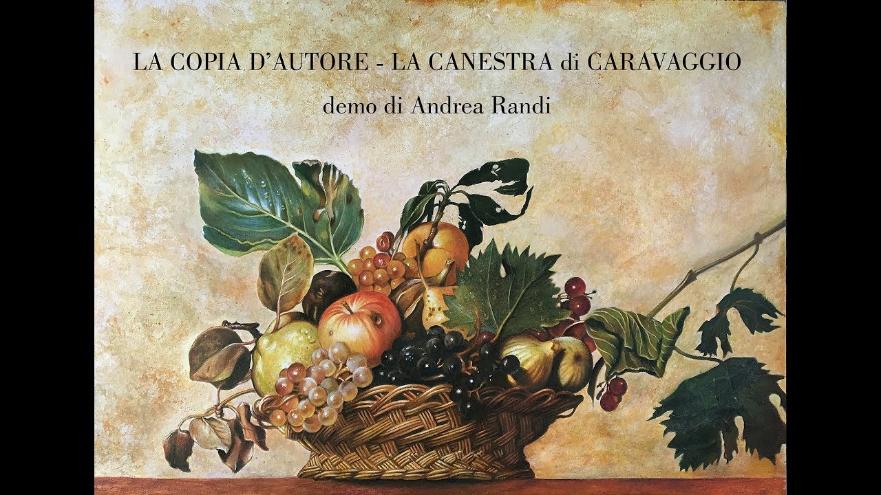 Making of Caravaggio: la canestra di frutta - complete