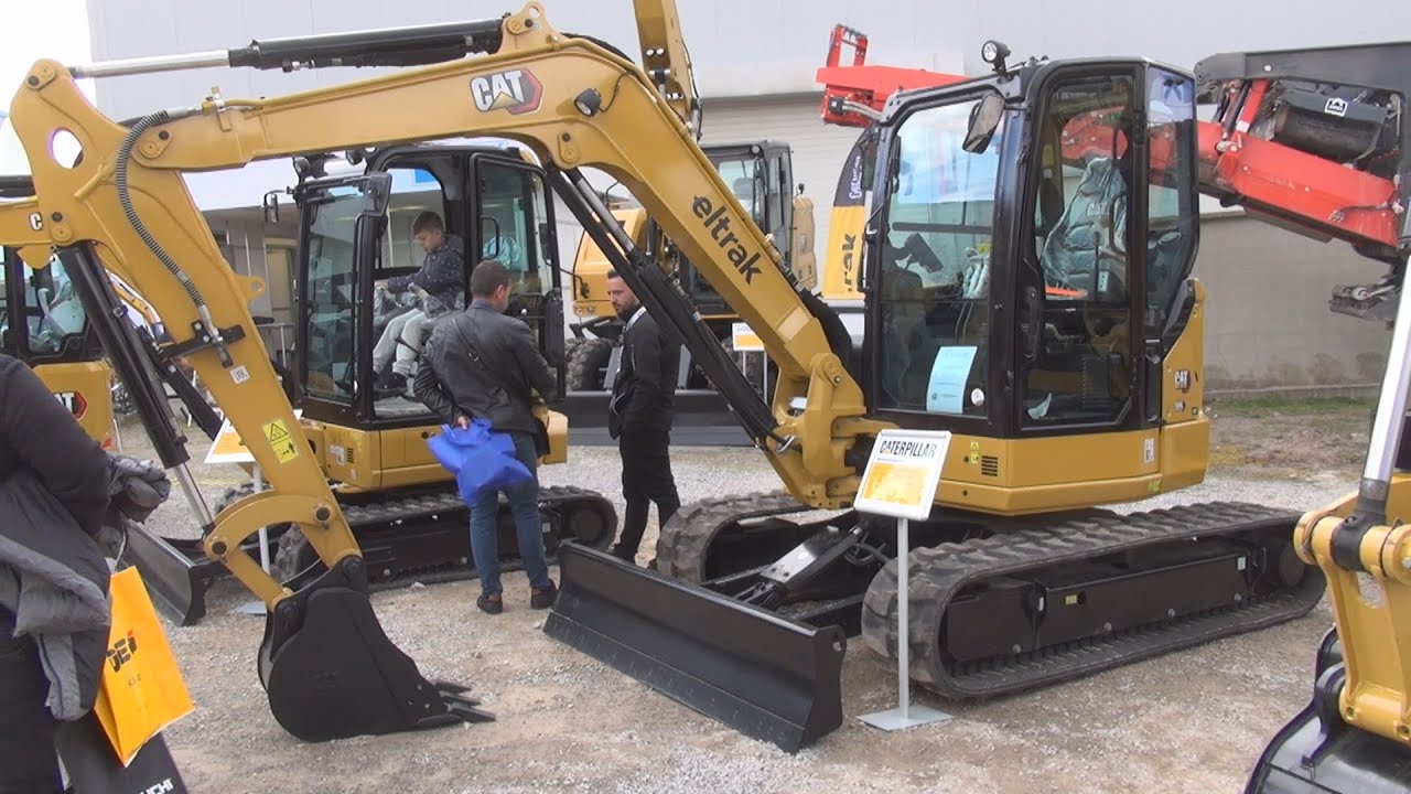 Cat Caterpillar 305 CR Mini Excavator (2023) Exterior and Interior