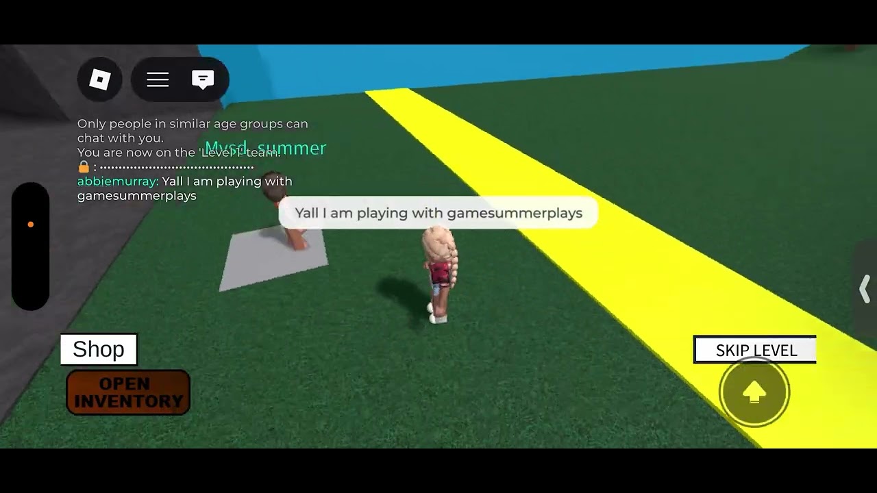 I am playing speed run with gamessummerplays she is my best friend ❤️🫶🏼