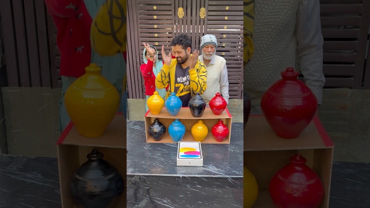 Guess The Coloured Egg Challenge Is So Stressful, Who Will Win iPad? #familygames #familychallenge