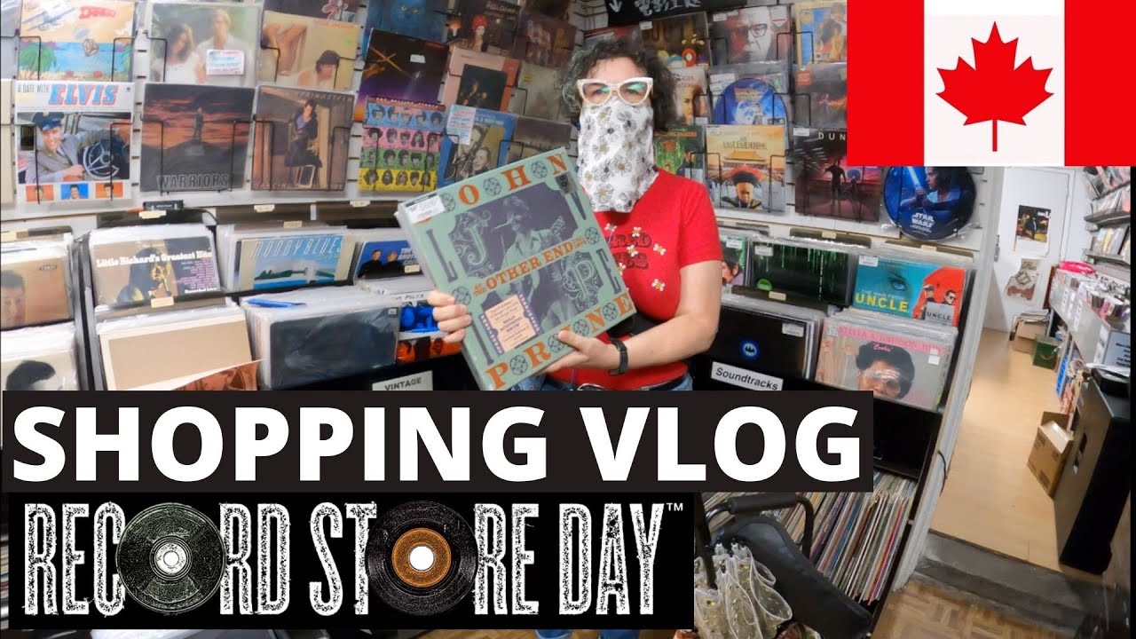 Record Store Day 2021 Vlog - Digging in Toronto for Vinyl Records!