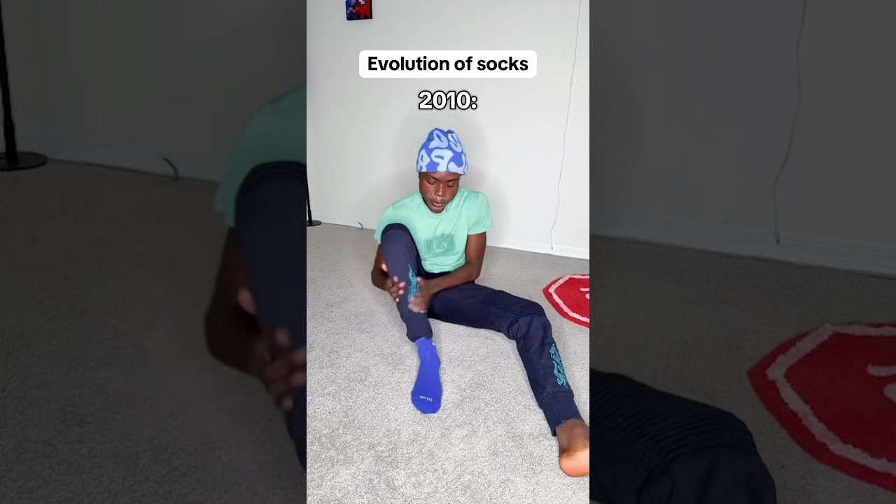 Evolution of socks 😂