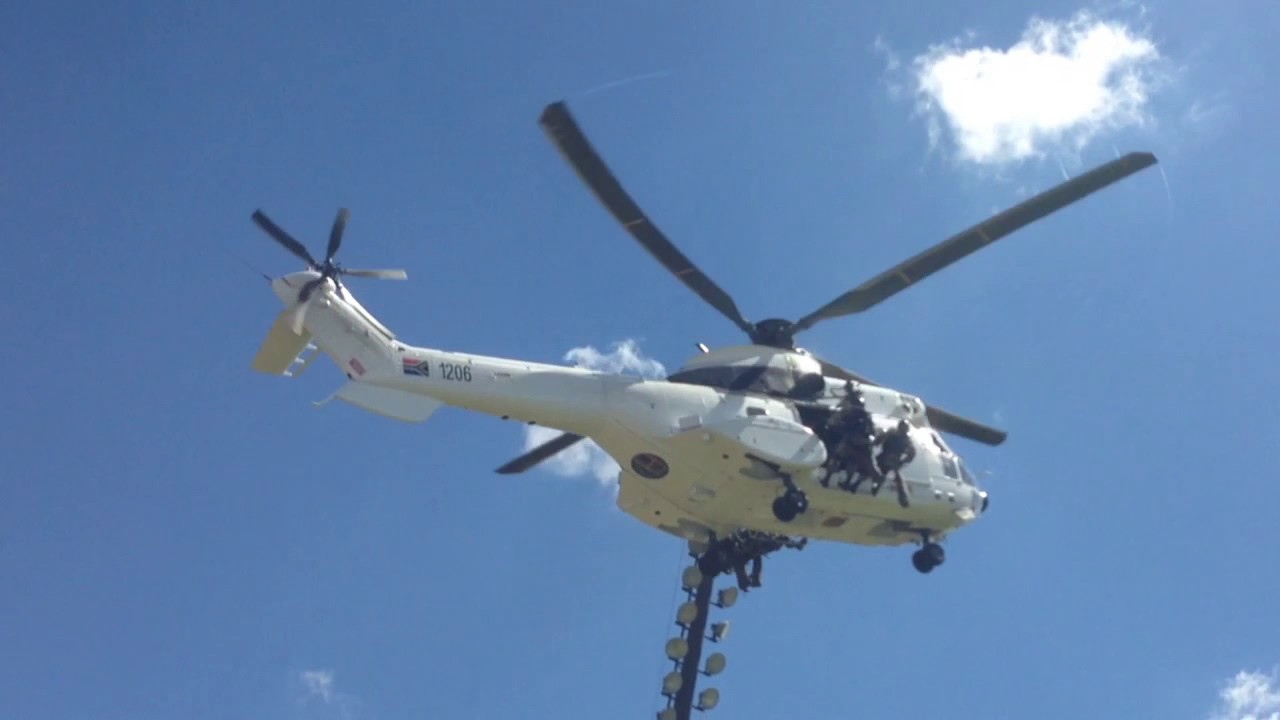 SANDF Showing their power at the 2017 Rand Easter Show 2017/04/15