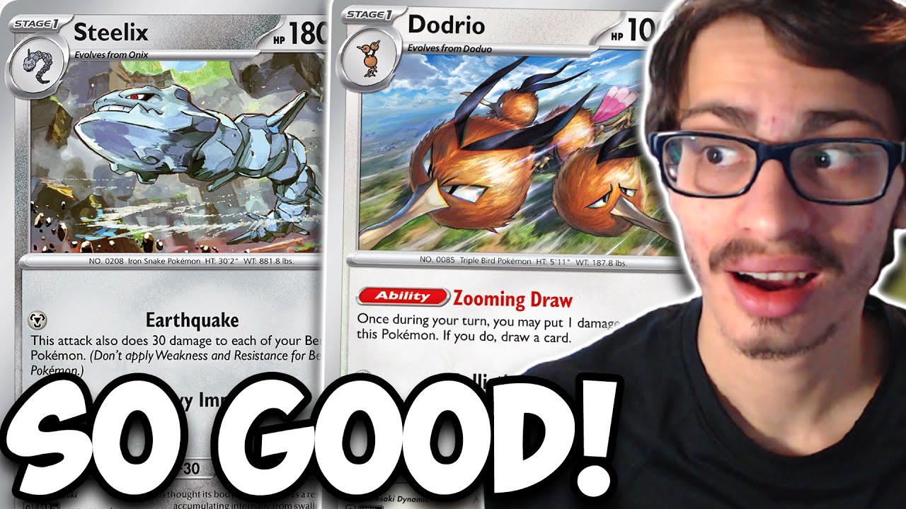 Steelix Makes Dodrio Broken! Damage Your Bench & Do BIG Damage! PTCGL