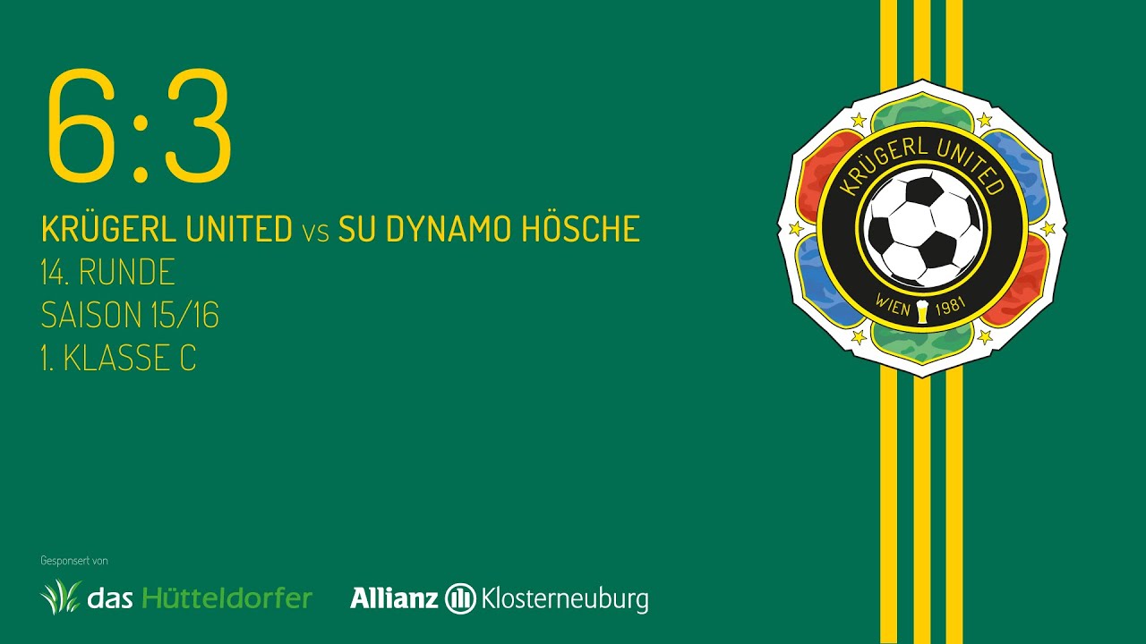 Krügerl United - SU Dynamo Hösche (6:3)