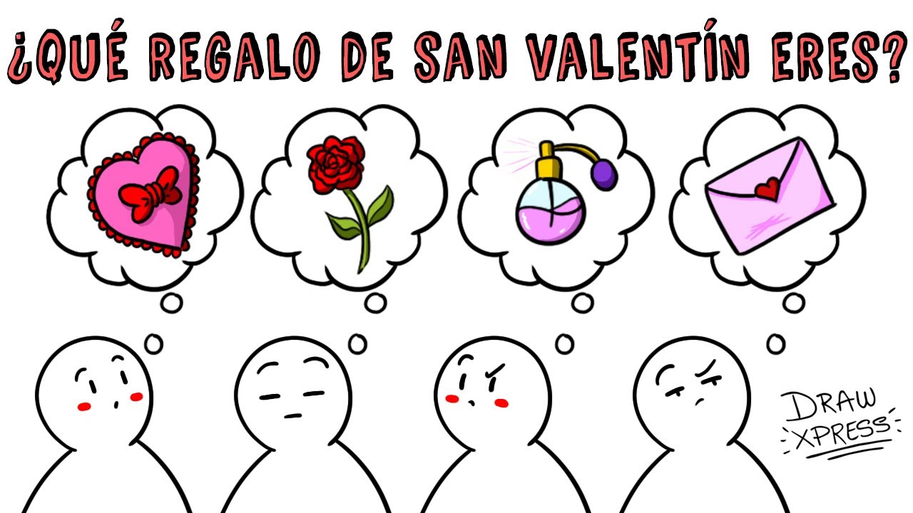 ¿QUÉ REGALO DE SAN VALENTÍN ERES? TEST 💝 | Draw My Life #tiktaktest