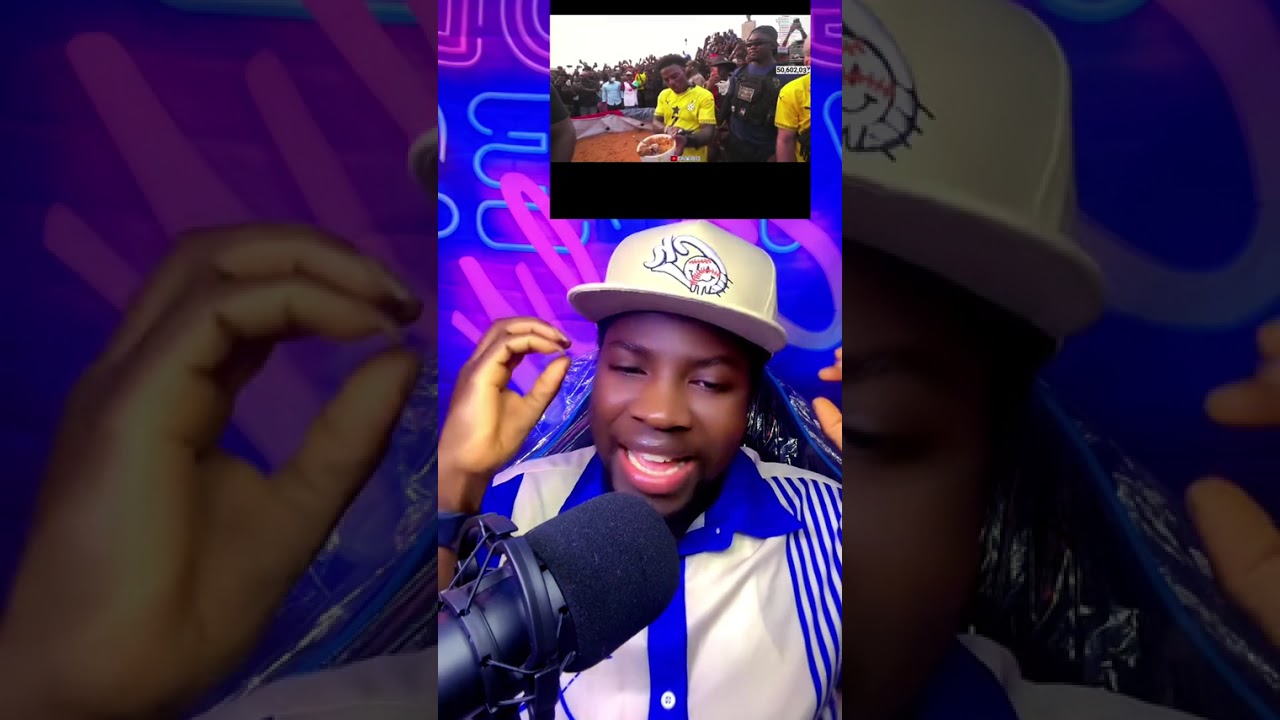 ISHOWSPEED SERVED “ GHANA JOLLOF “ IN A PLUS-SIZED CONTAINER IN HIS GHANA 🇬🇭 TOUR…. 