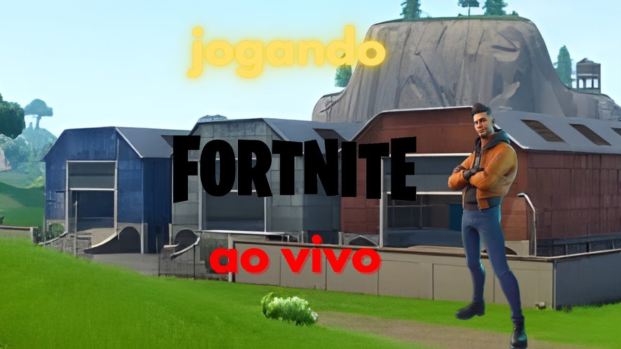 Jogando fortnite!!até chegar no surreal!!ao vivo!!