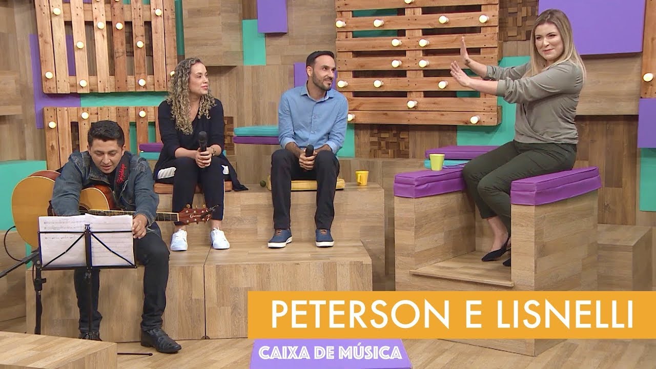 Peterson e Lisnelli - Caixa de Música ( TV NOVO TEMPO )