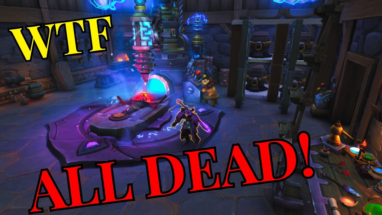 Haunted INSANE Funeral Home!  - WoW Housing
