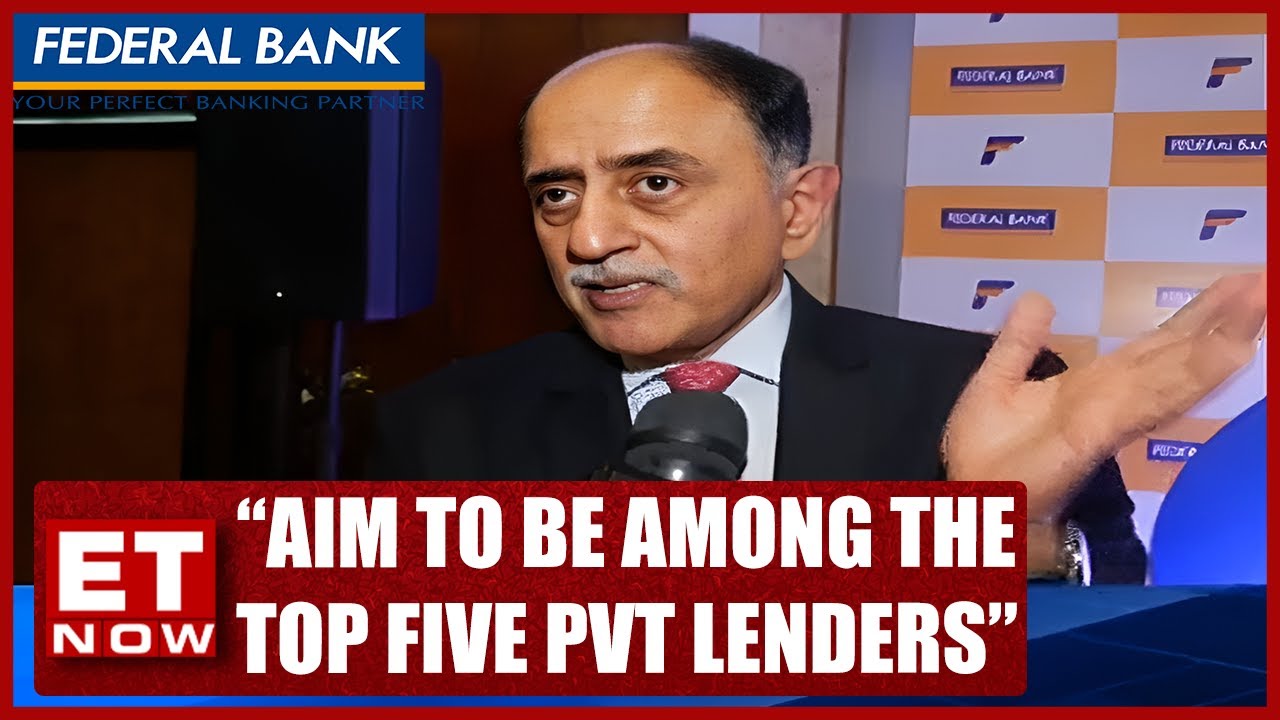 Federal Bank's MD & CEO Shyam Srinivasan On Growth & Expansion Plans Of The Bank | ET Now Exclusive