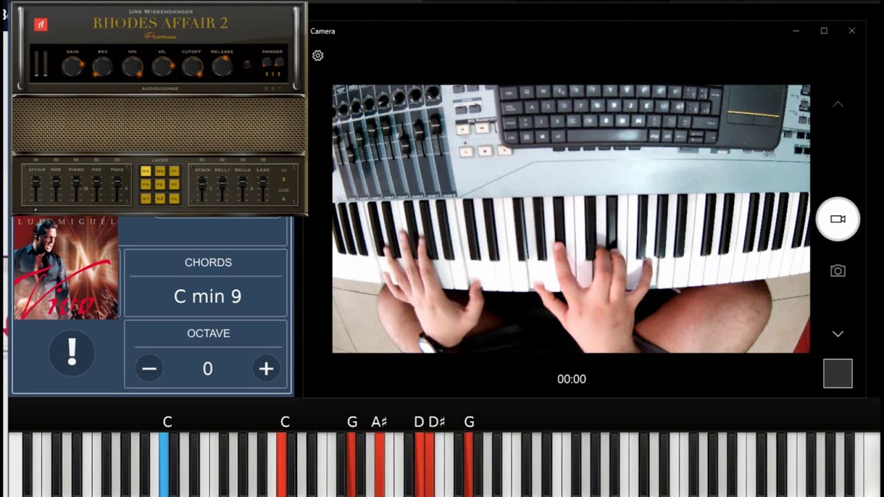 Luis Miguel Romances II -Vivo Tutorial Piano
