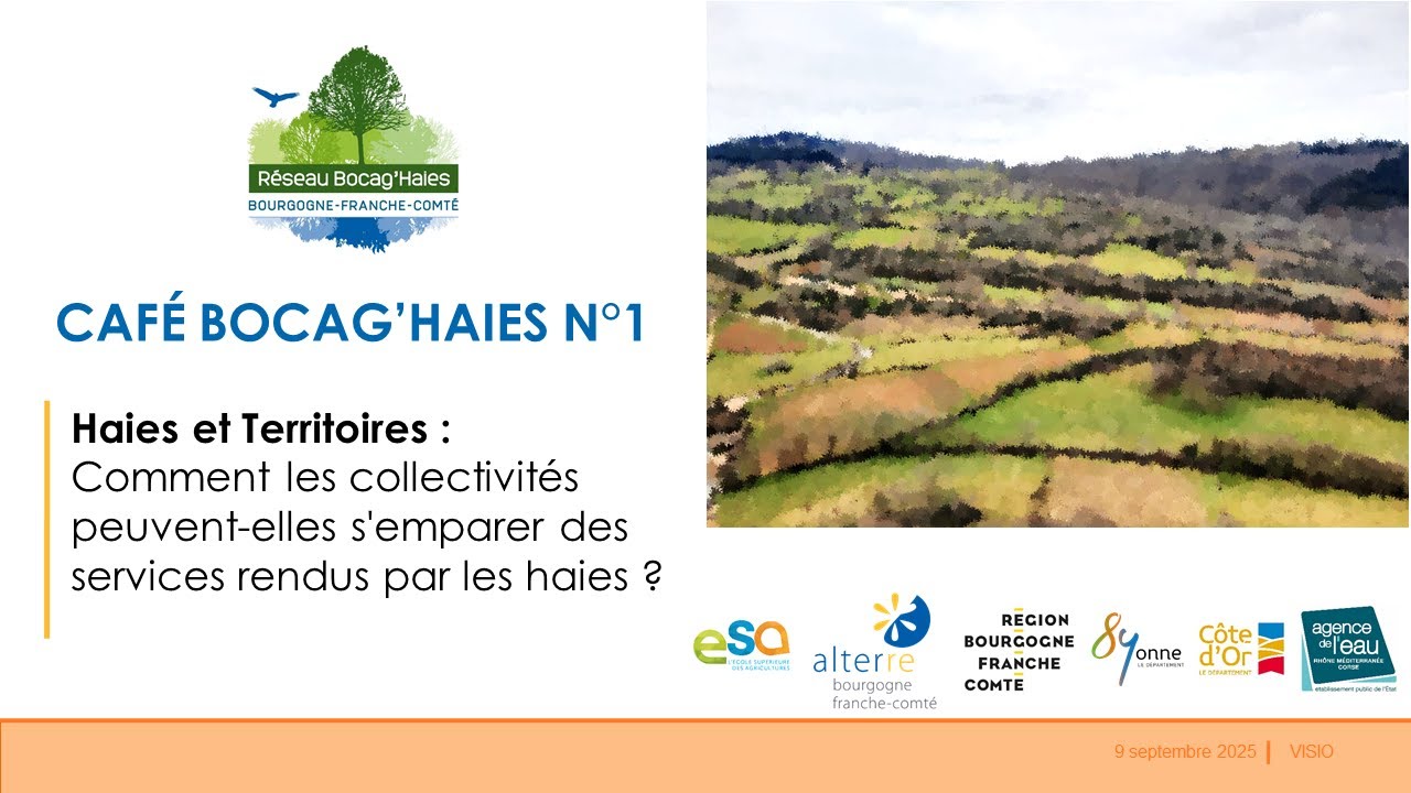 Café Bocag'Haies n°1 : Haies et Territoires
