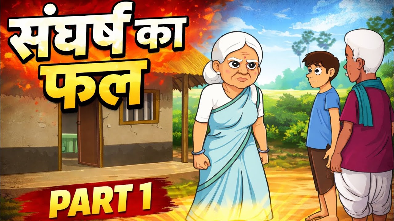 संघर्ष का फल || part 1|| मेहनत का फल || wait for end 😔