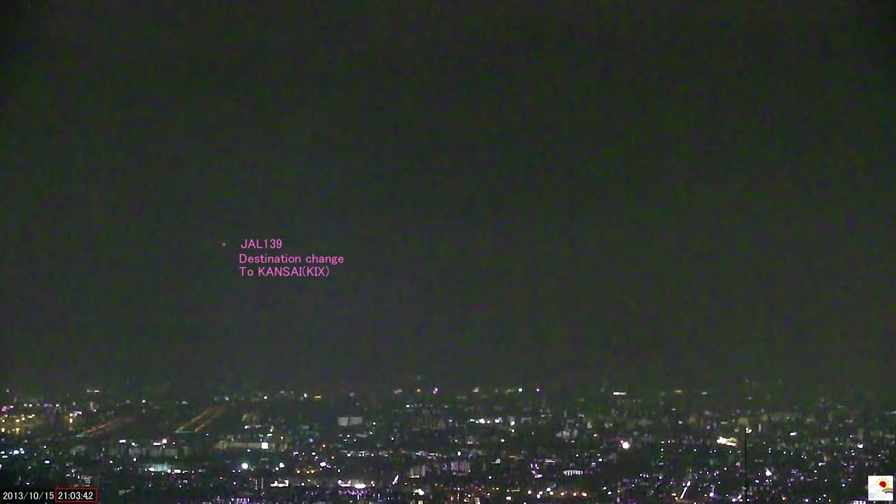 2013.10.15 JAL139 Go-around due to time restriction.【門限オーバー島送り】