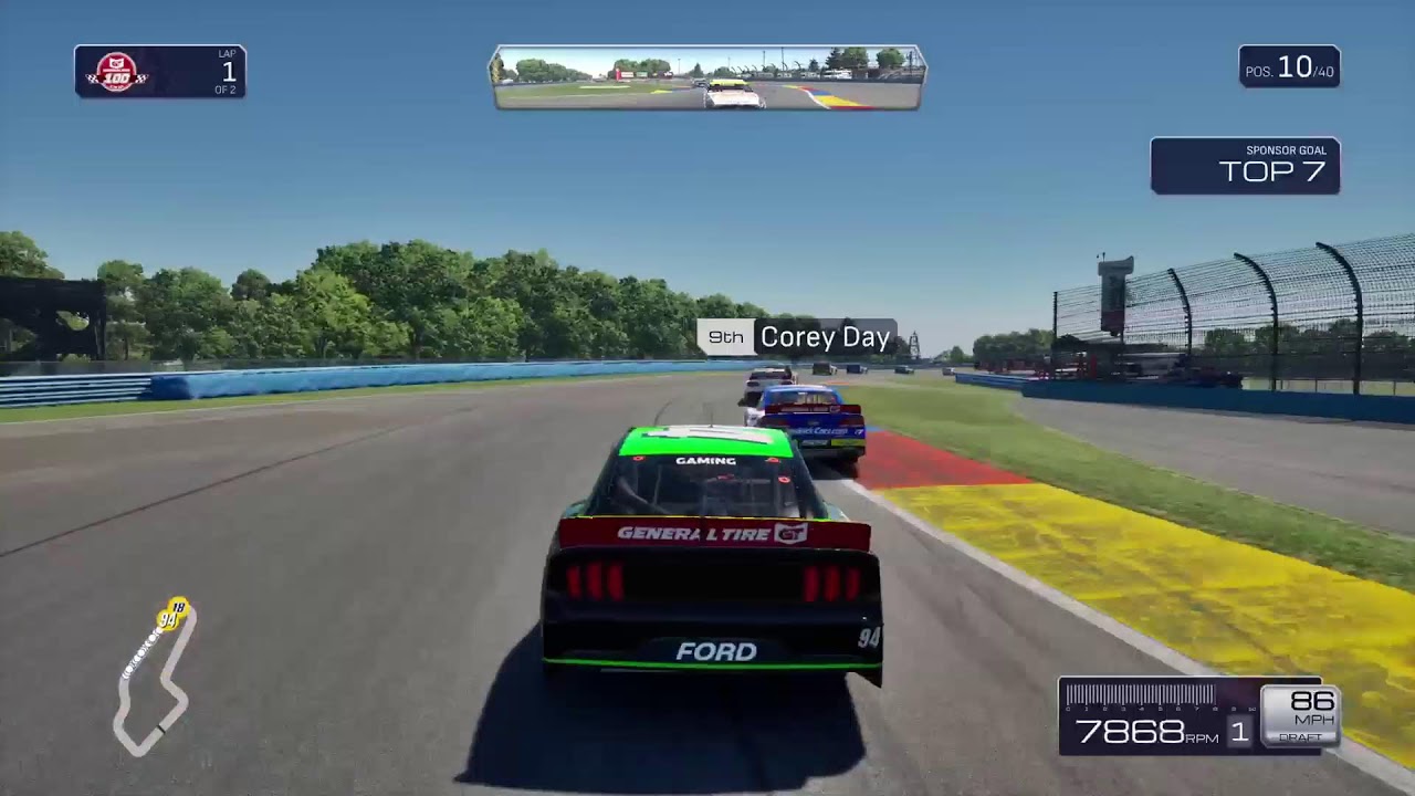 BRACKETT GAMING NASCAR 25 PT 12