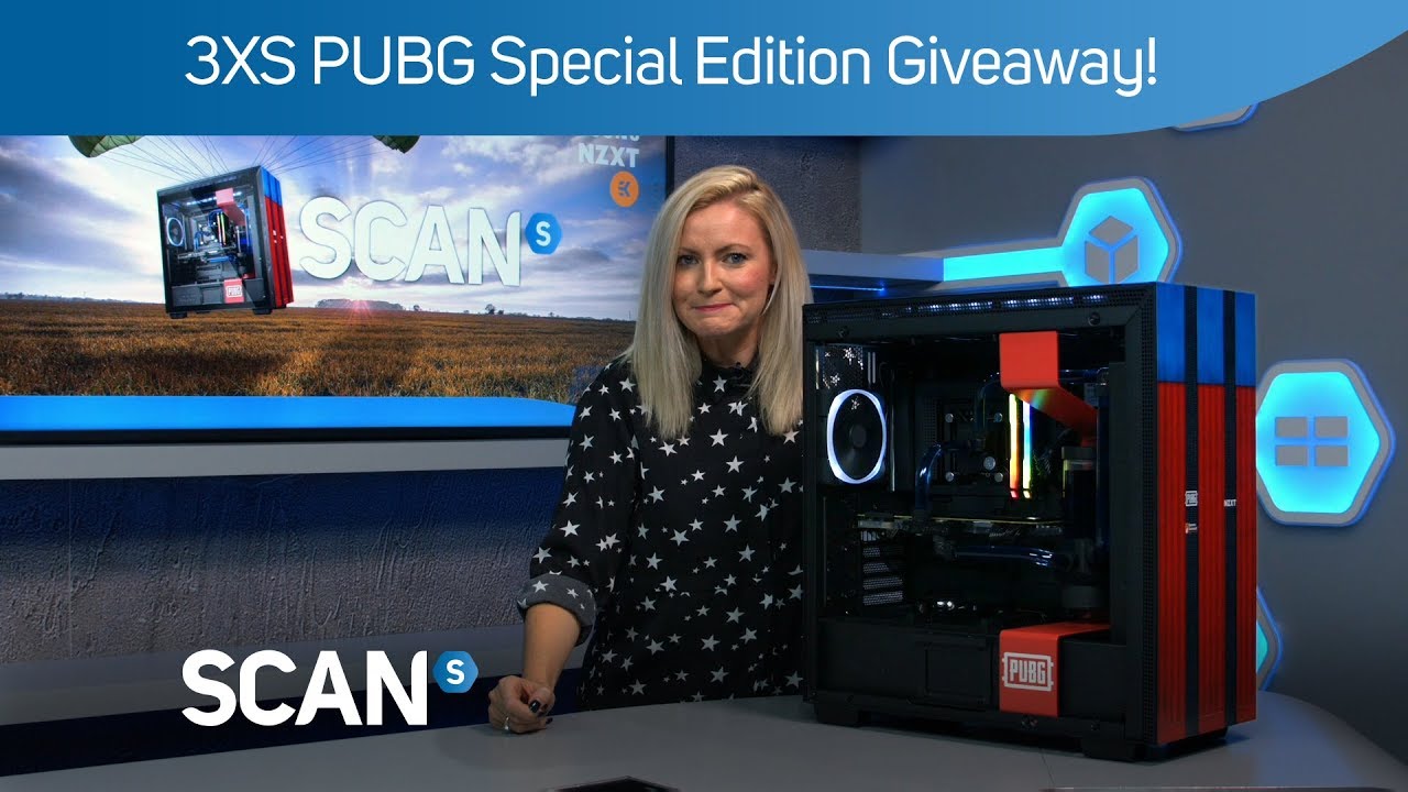WIN a PUBG themed RTX powered water cooled PC worth over &pound;3000! 21st September 2018