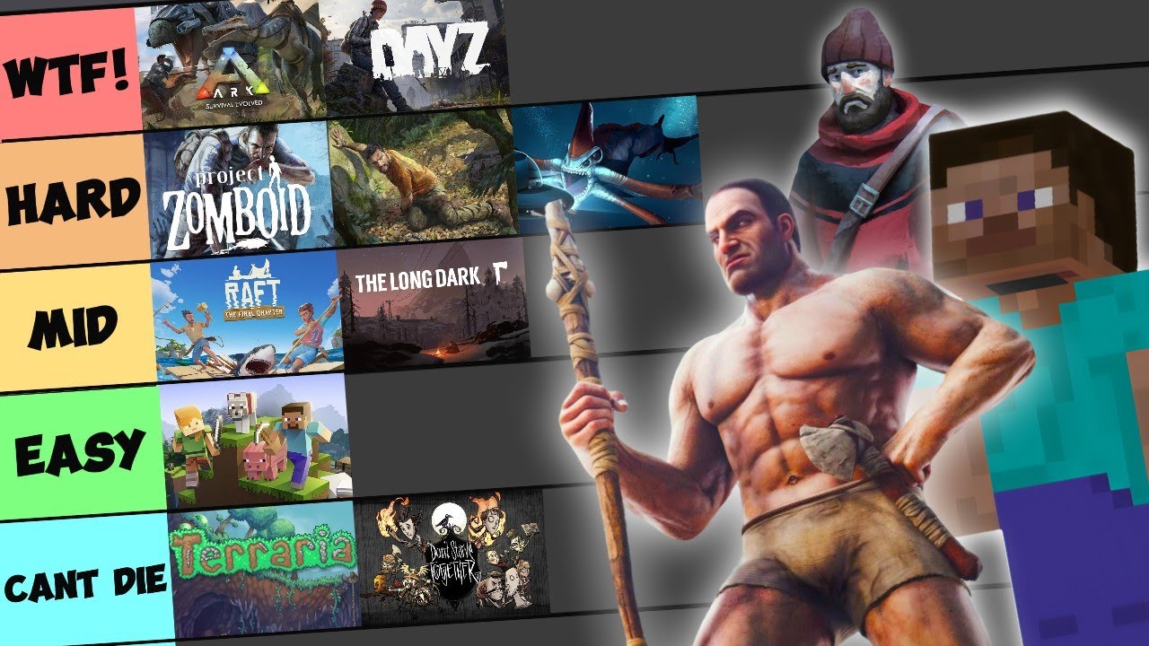 Survival Games Are Too EASY, So I Ranked Every “Impossible” Game (PT2)