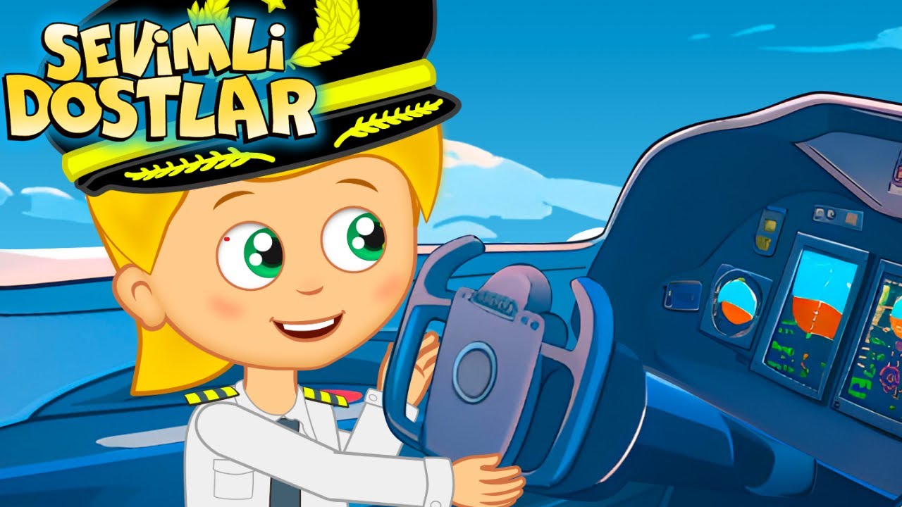 Meslekleri Öğreniyoruz👩🏼‍✈️🤗 Ne Olmak İstiyorsun❓Sevimli Dostlar Bebek ve Çocuk Şarkıları