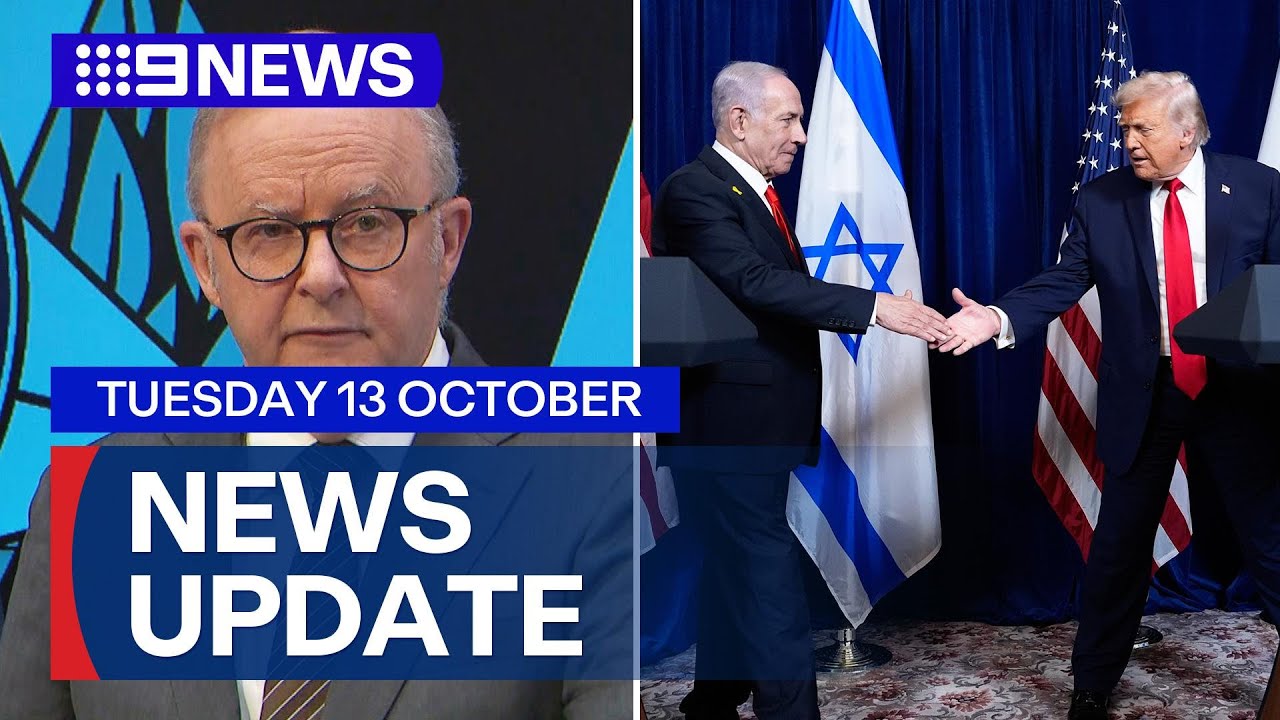 New details on Bondi terror attack investigation; Trump meets with Netanyahu | 9 News Australia