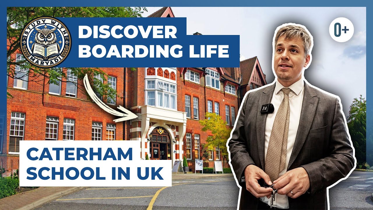 Inside of Boarding School in the UK / Caterham School / Tour of Boarding House with Maryadi