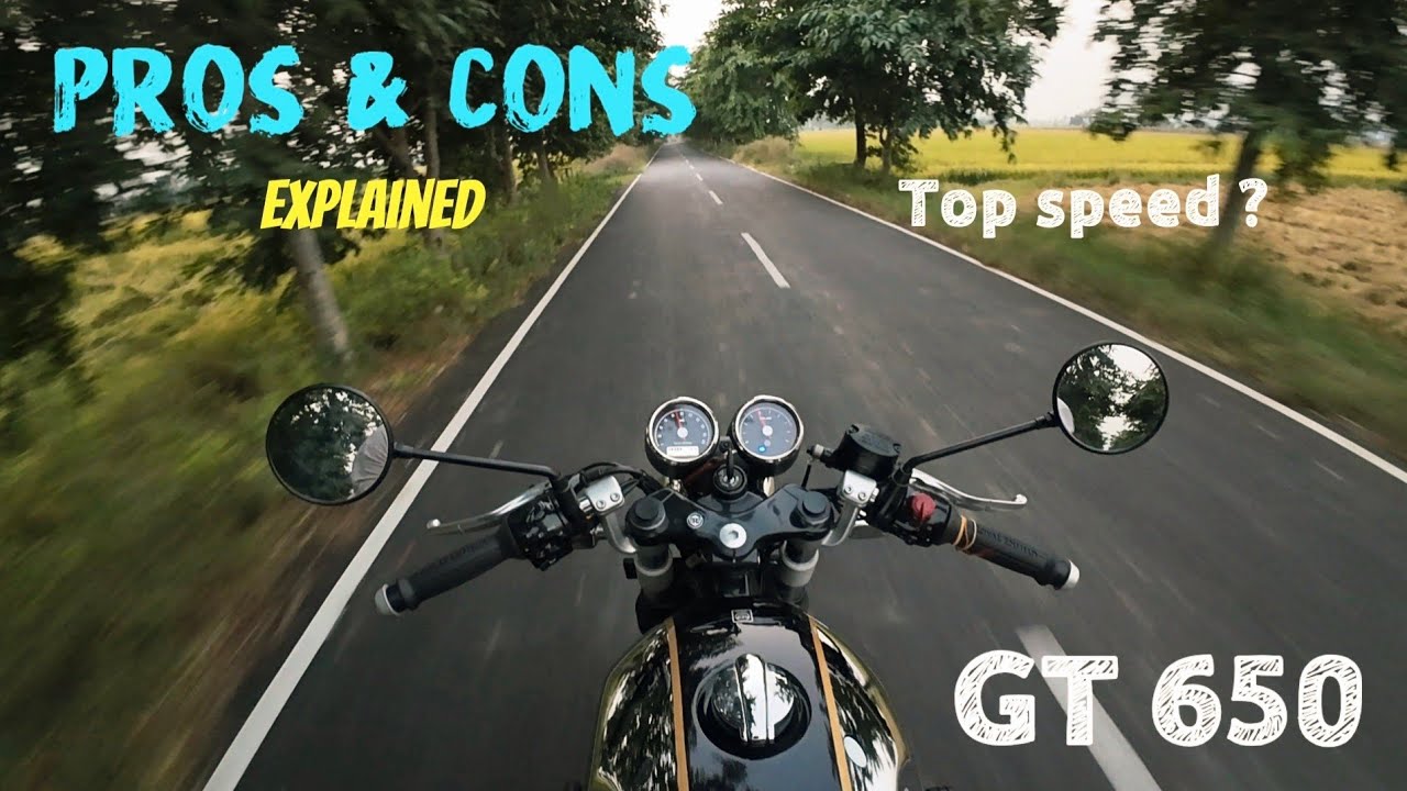 Continental GT650 | High Speed Run | Pros & Cons explained