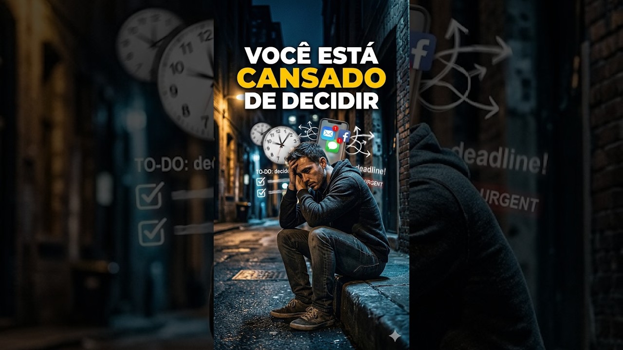 Seu Cérebro Está Exausto. | Disciplina X #shorts