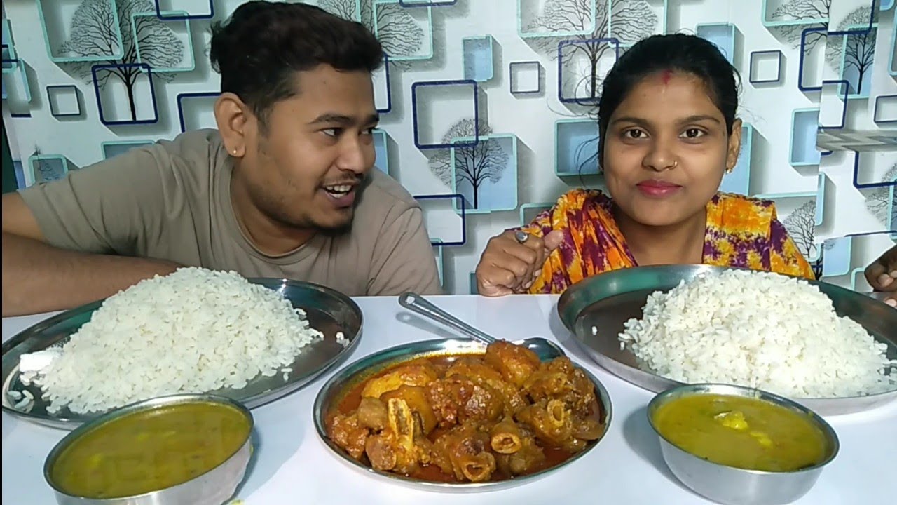 মটন কষা দিয়ে দারুন খেলাম,, Eating mutton curry and rice,, eating show