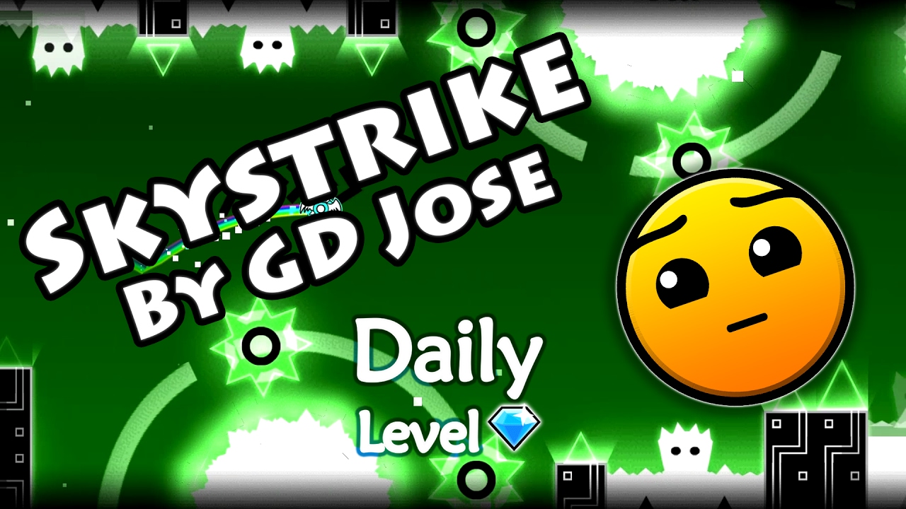 Geometry Dash - Skystrike (By GD Jose) ~ Daily Level #20 [All Coins]