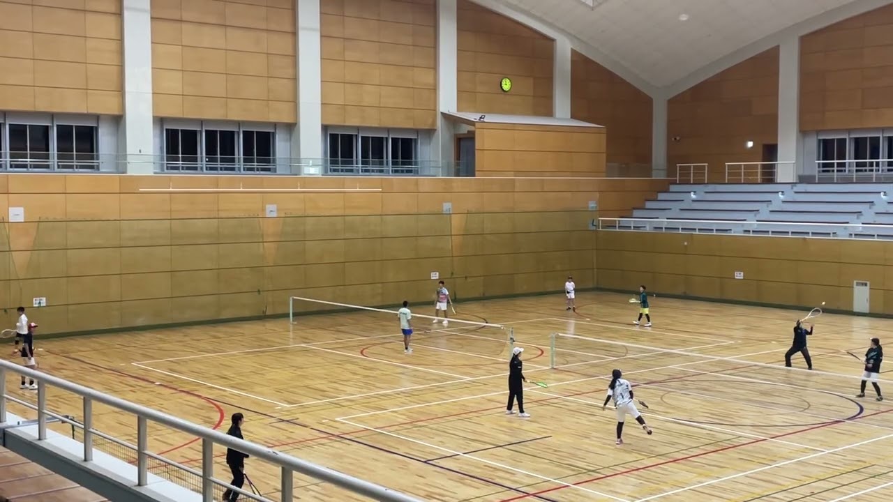 #レク #ソフトテニス #楽しいテニス #練習ありがとうございました #tennis 