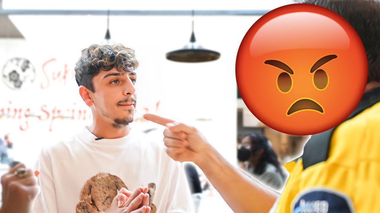 Angry Security Guard Gets in my Face!