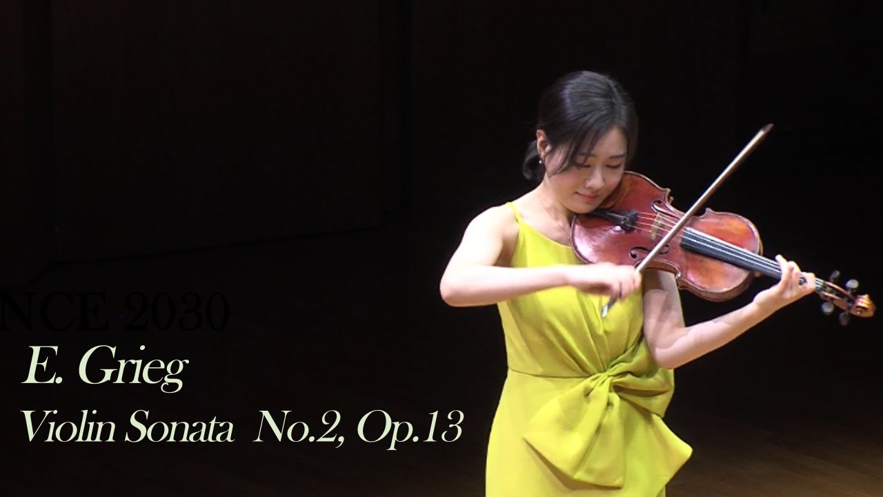 [콩쿠르퀸 송지원] 그리그 바이올린 소나타 2번, Op. 13 E. Grieg Violin Sonata No.2, Op.13