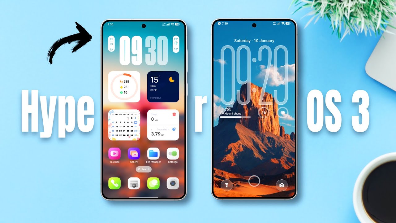 Top 5 Beautiful HyperOS 3 Themes! 🎨 Customize Your Home Screen 2026