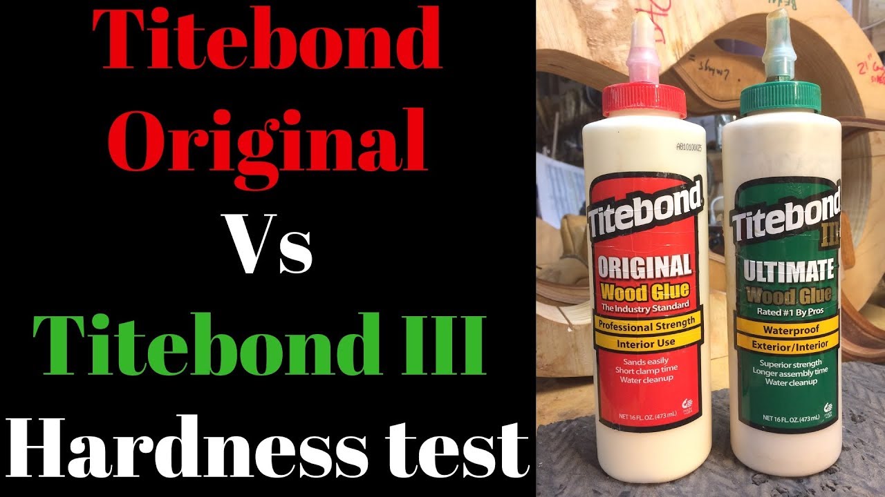 Titebond Original vs Titebond III dried hardness test Beau Hannam Guitars and Ukuleles