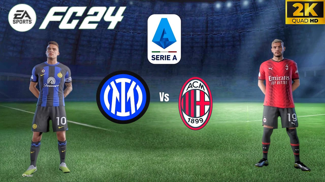FC 24 - Inter vs Milan | Serie A 24/25 Full Match | 2k