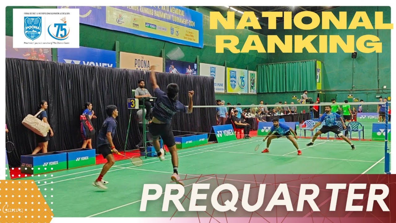 DHILEEPAN/NAVEEN VS SANJAY/SAI PAVAN:VV NATU MEMORIAL ALL INDIA SENIOR RANKING PUNE