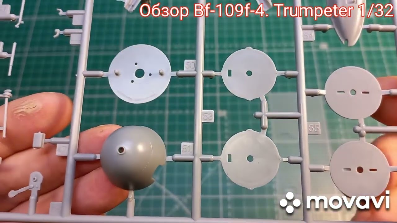 Обзор Bf-109f-4. Trumpeter 1/32.