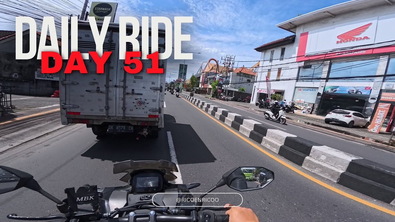 Early Morning Drive in Bali 🇮🇩 | Honda Adv160  #dailyvlog #bali #motovlog 