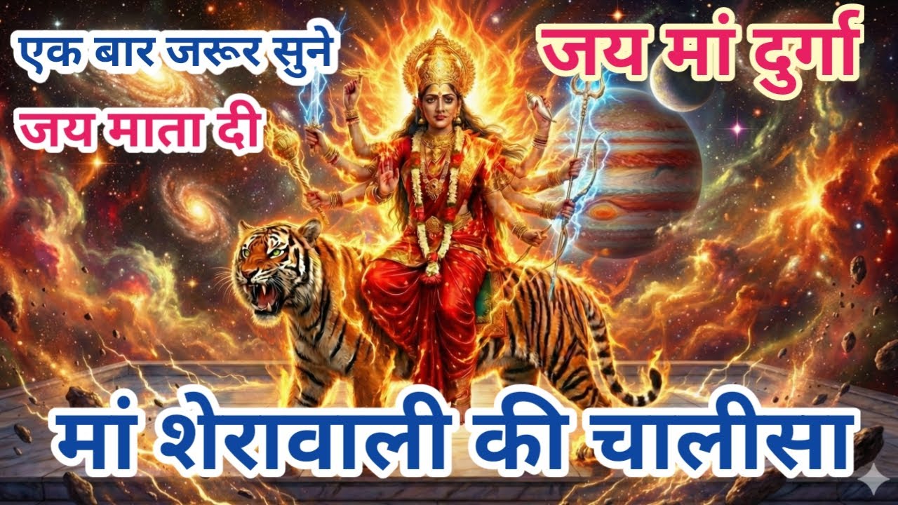 LIVE : मां अम्बे चालीसा | Maa Ambe Chalisa | अम्बे जगदंबे भक्ति चालीसा | Maa Durga Chalisa जरूर करें