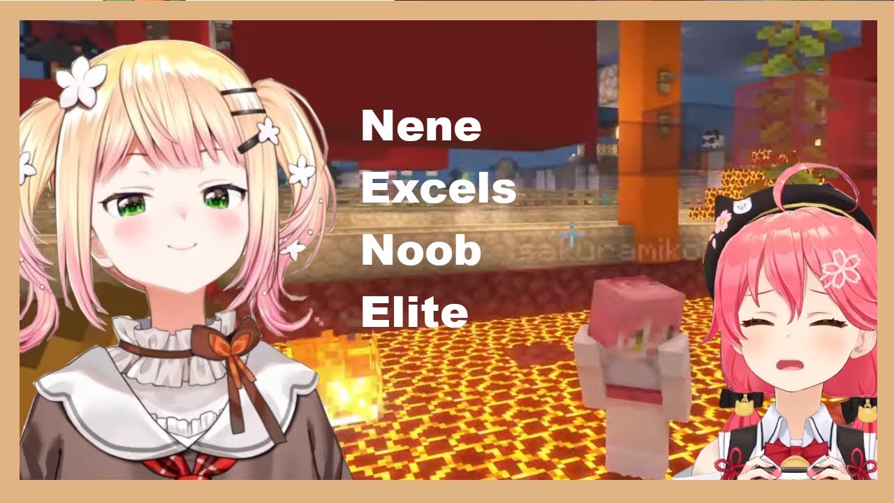 Nene robs Miko of her Title and becomes the TRUE ELITE [engsub/hololive]