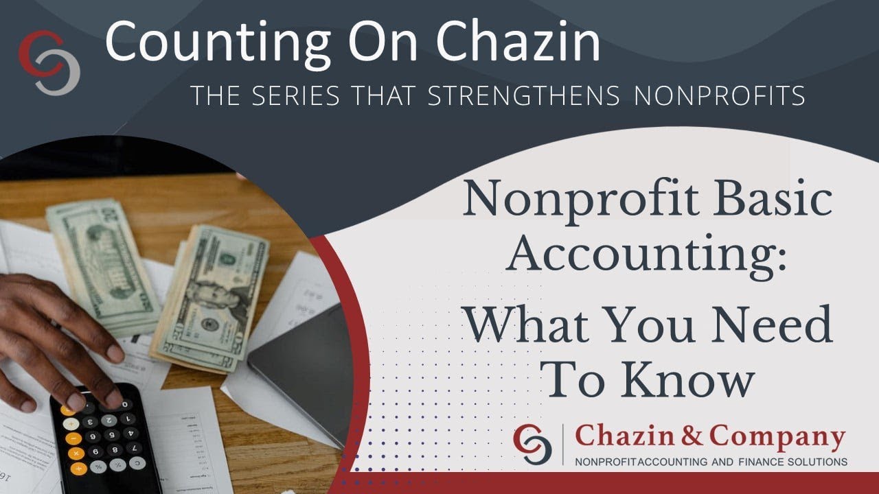 Nonprofit Basic Accounting: What You Need To Know