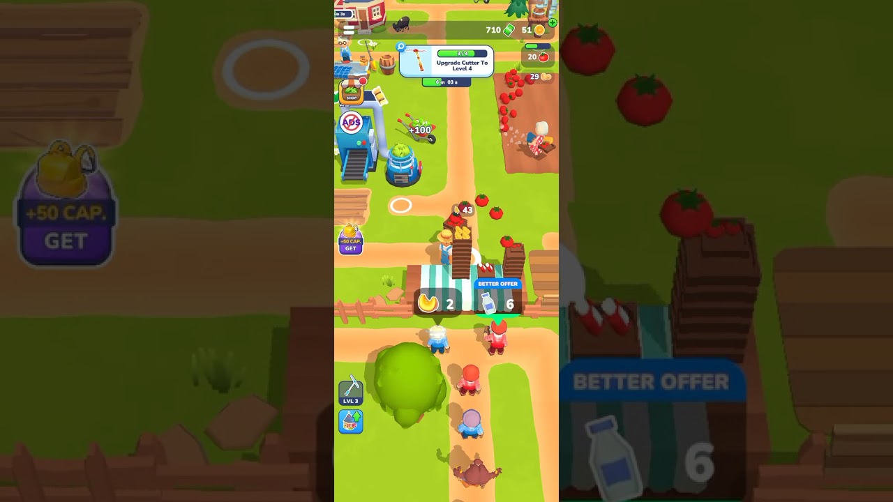 Little Farm Story Idle Tycoon Gameplay Walkthrough Part 7