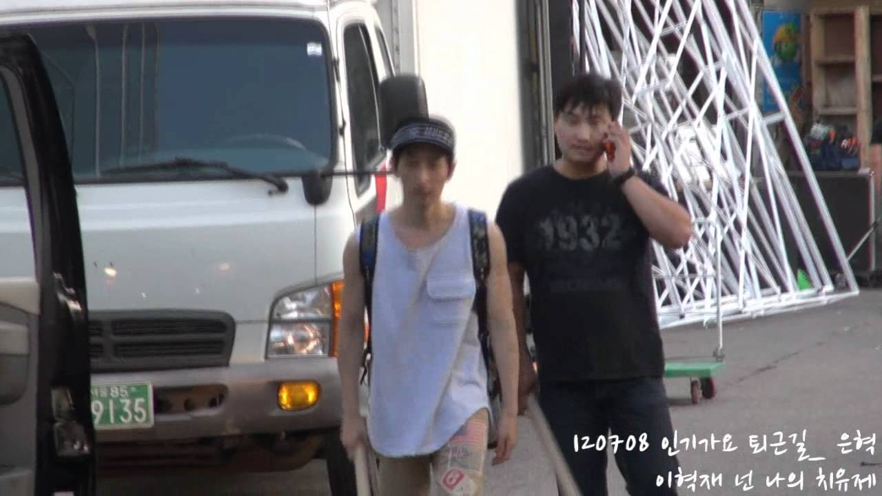 120708 인기가요 퇴근길 은혁