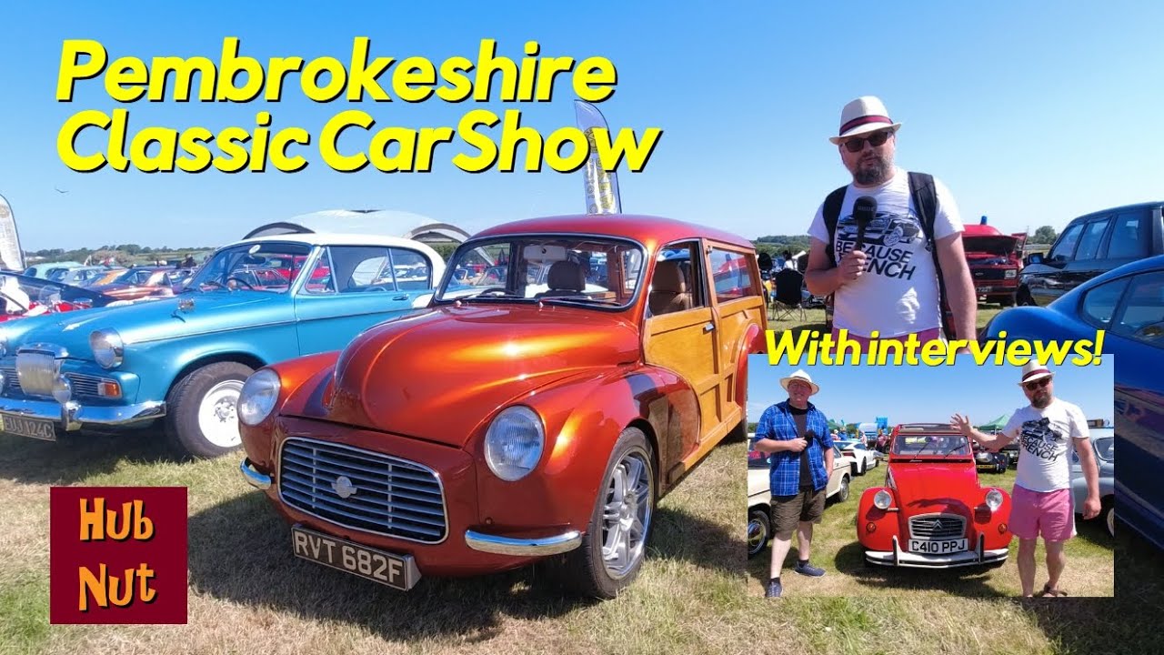 Pembrokeshire Classic Car Show - with interviews! And Stationary Engines!