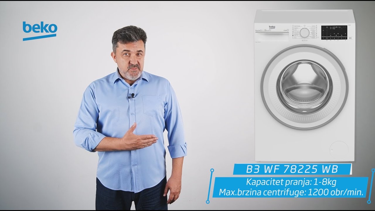 Beko B3 WFU 78225 WB Mašina za pranje veša