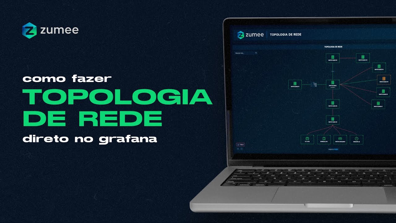 Como fazer topologia de rede direto no grafana