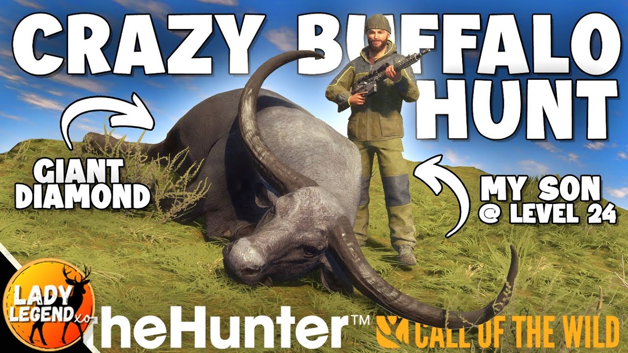 У ВОДЯНОГО БУЙВОЛА НЕ БЫЛО ШАНСОВ!!! (3 ТРОФЕЯ!!!) - Call of the Wild