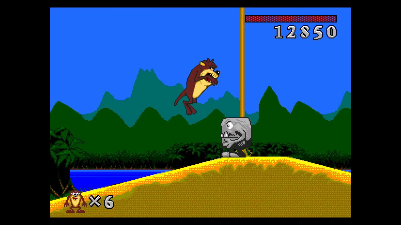 Taz-Mania - Full Walkthrough Gameplay #Sega #Genesis #RetroConsoleGames